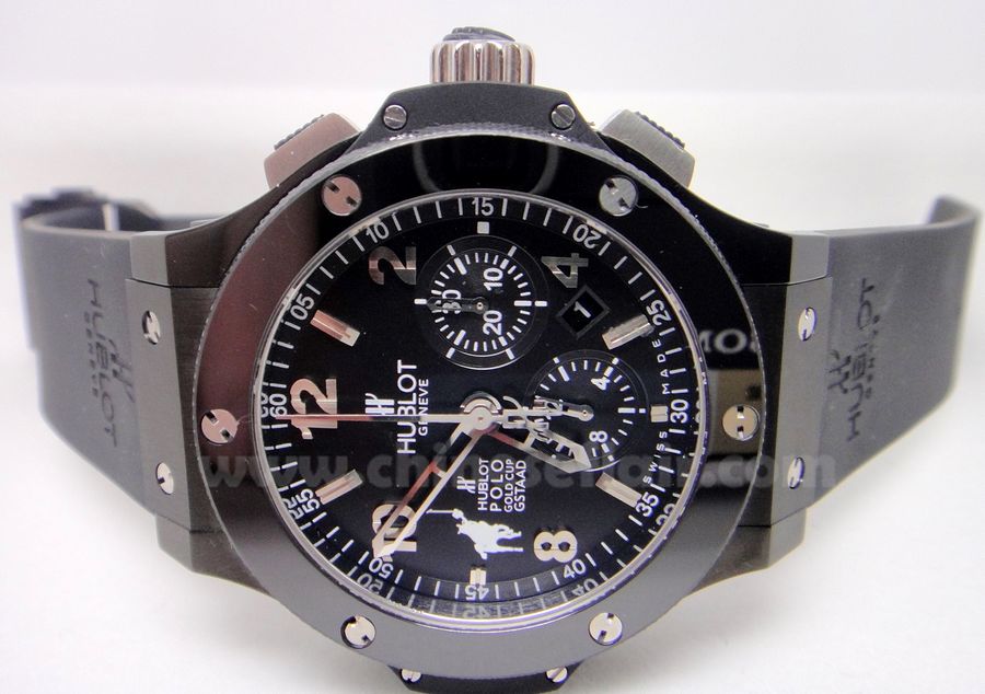 Hublot Polo Gstaad Limited Edition Big Bang All Black Automatic